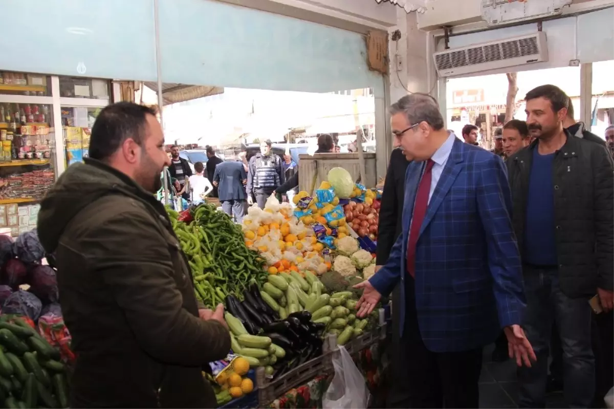 Vali Su, Cizre Esnafını Ziyaret Etti