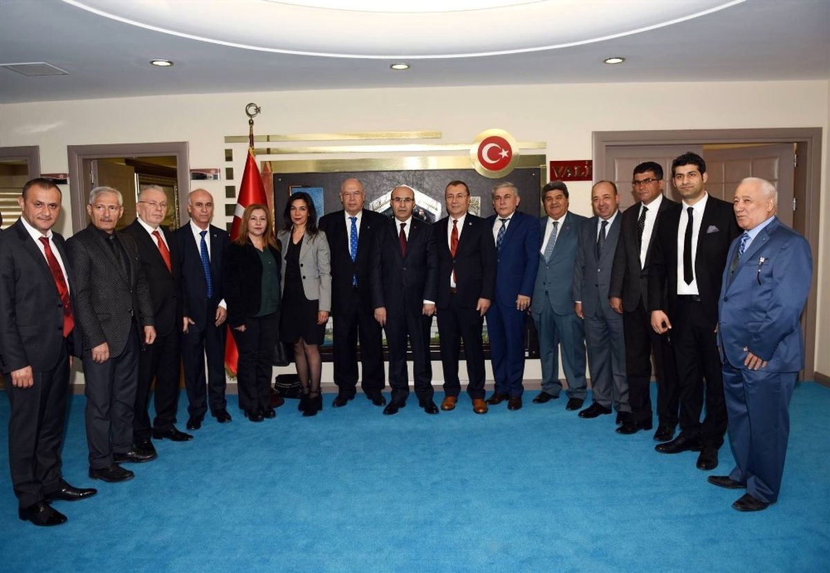 Adana Smmmo\'dan Vali Demirtaş\'a "Muhasebeciler Günü" Ziyareti