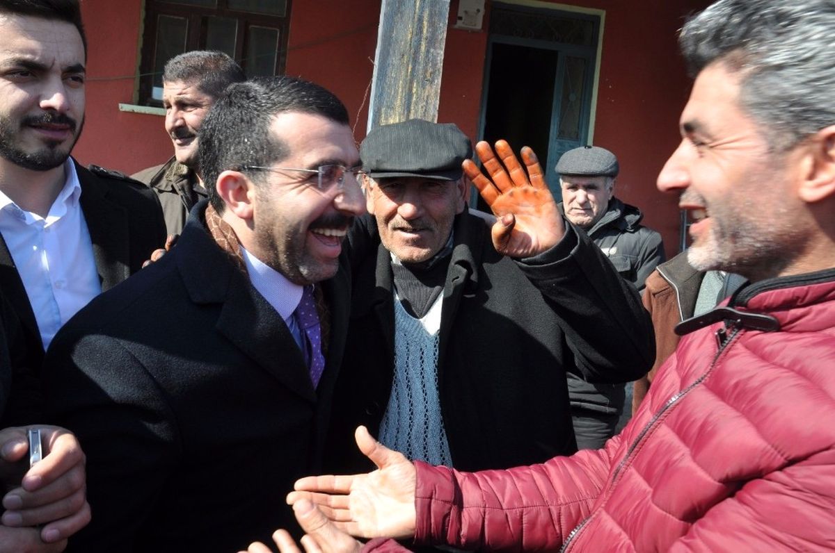 AK Parti İl Başkanı Adem Çalkın\'a Sevgi Seli