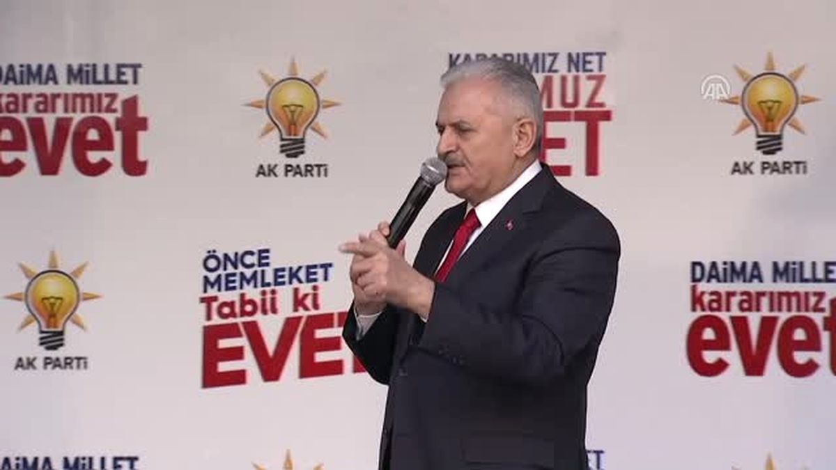 Başbakan Yıldırım: Anayasa Değişikliği Erdoğan İçin Değil, Her Doğan İçindir (4)