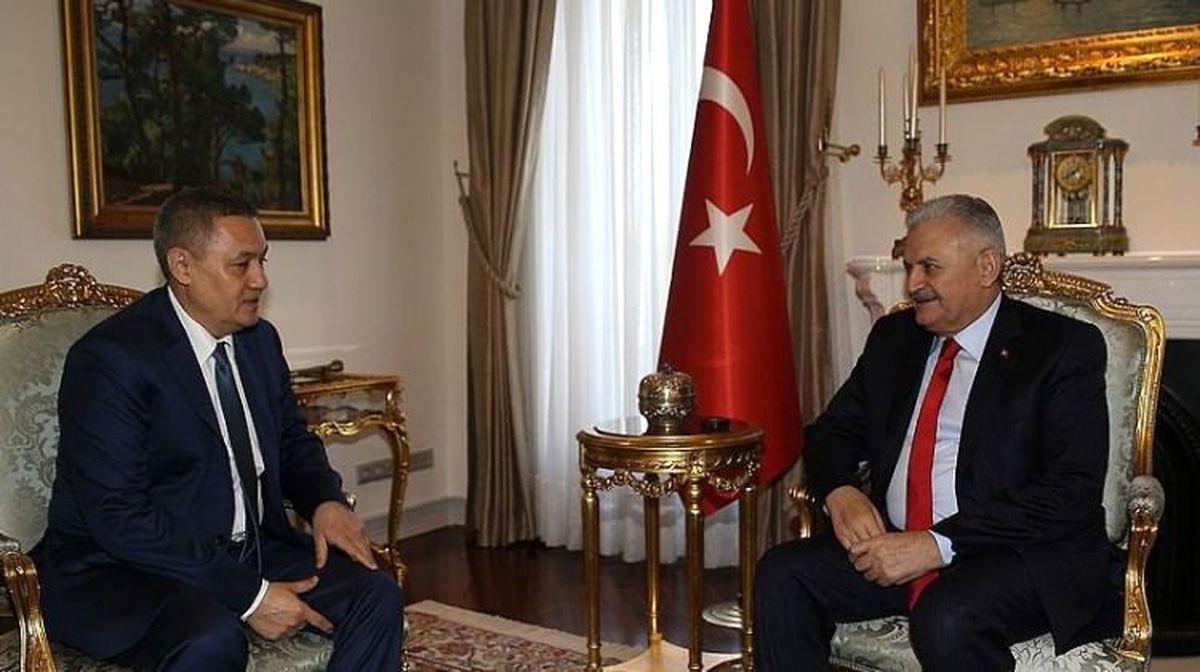 Başbakan Yıldırım\'ın Azimov\'u Kabulü