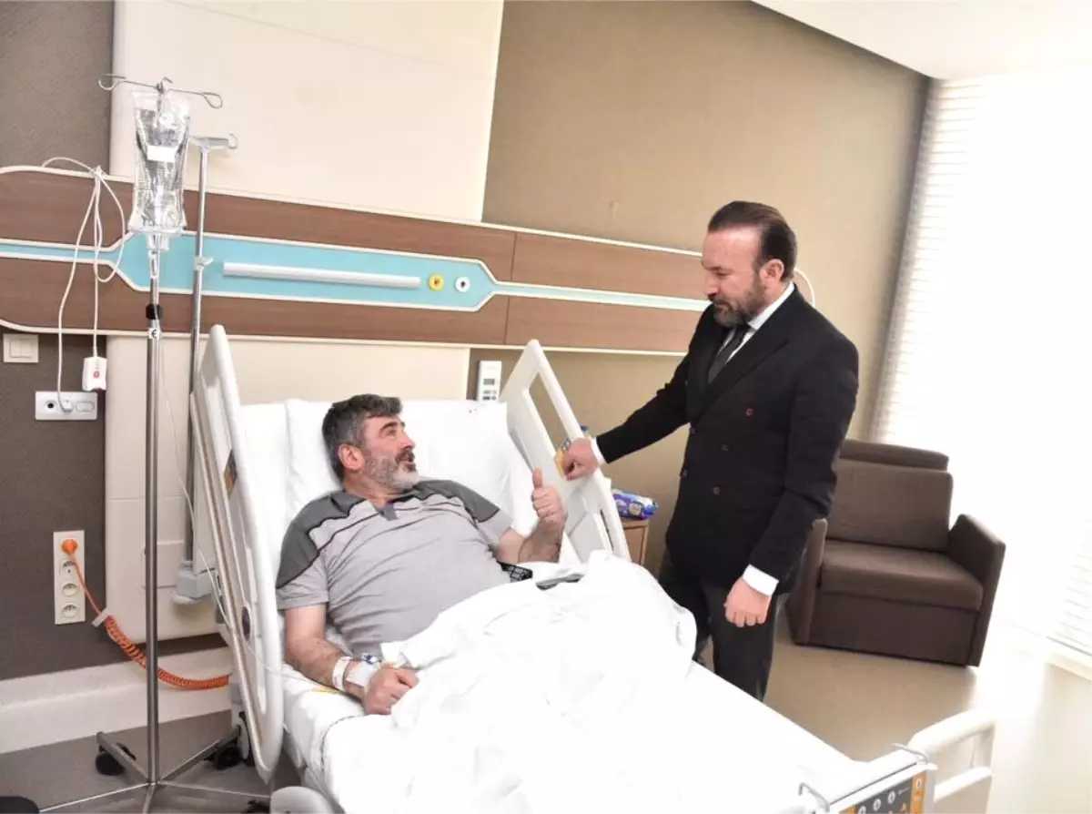 Başkan Doğan\'dan Milletvekili Çakır\'a Geçmiş Olsun Ziyareti