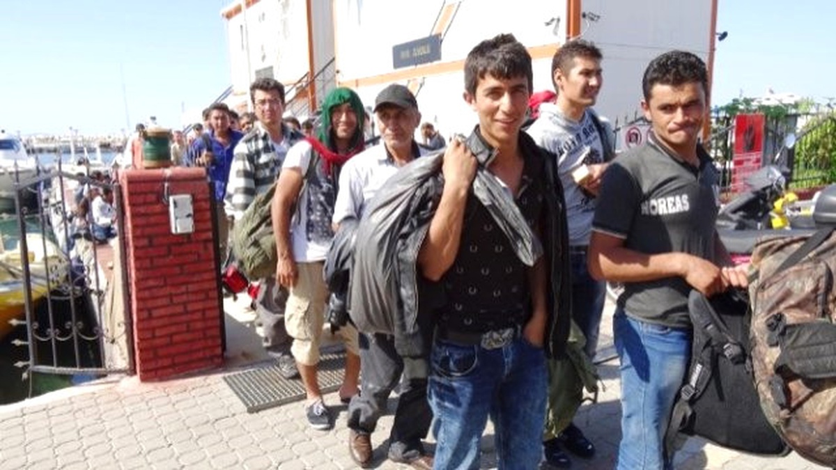 Çanakkale\'de 35 Yabancı Uyruklu Yakalandı
