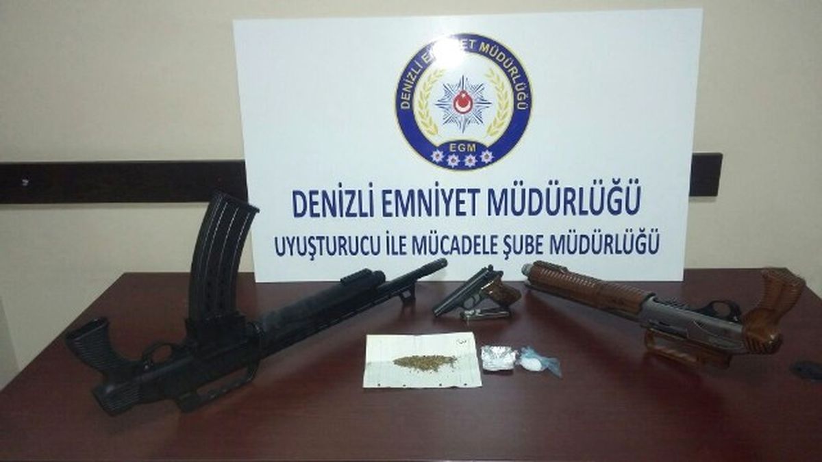 Denizli\'de Uyuşturucu Operasyonu: 5 Kişi Tutuklandı