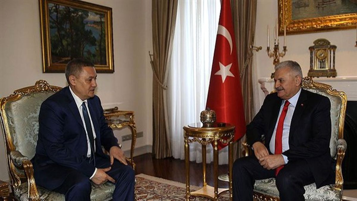 Dha Ankara - Başbakan Yıldırım, Özbekistan Başbakan Yardımcısı Azimov\'u Kabul Etti