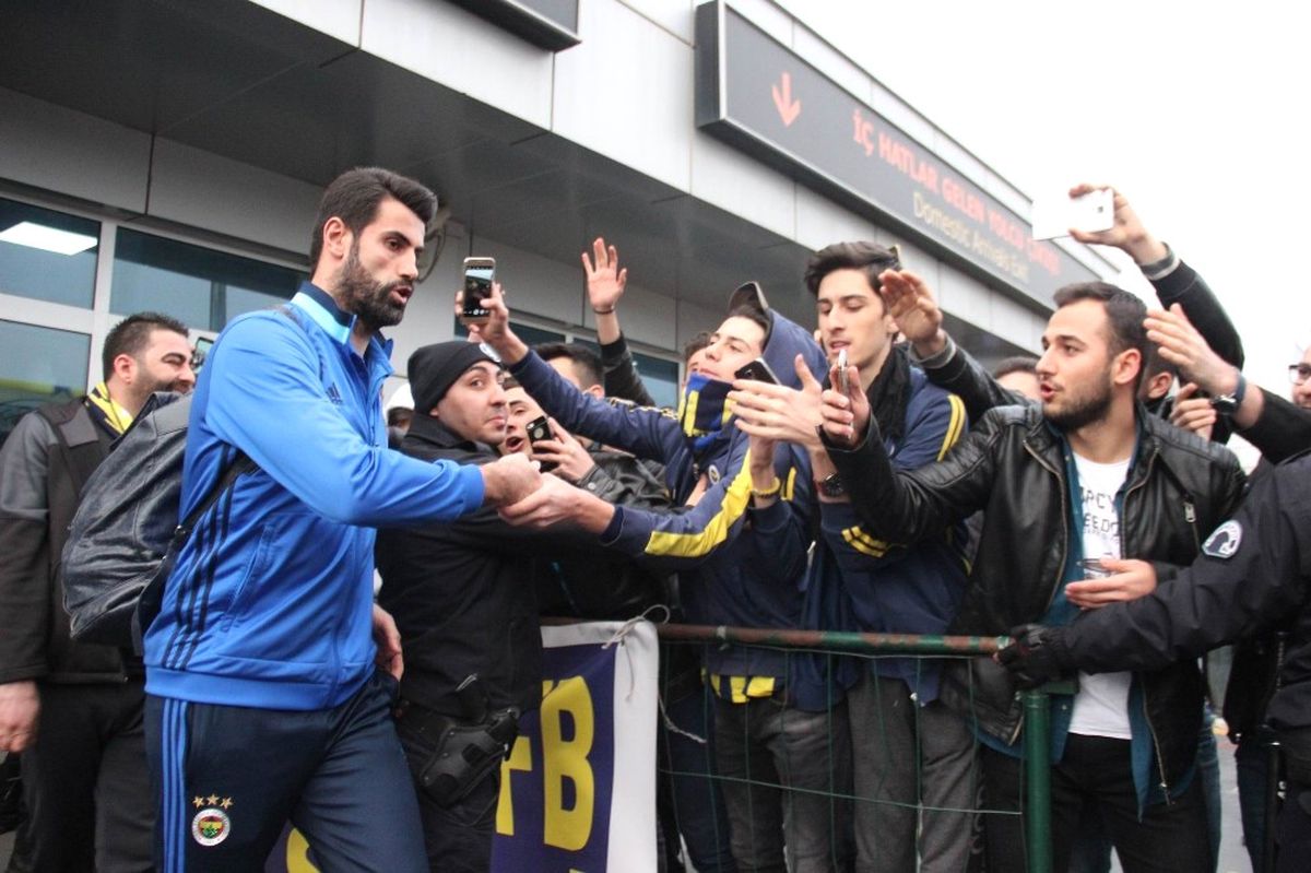 Fenerbahçe Kafilesi Kayseri\'de