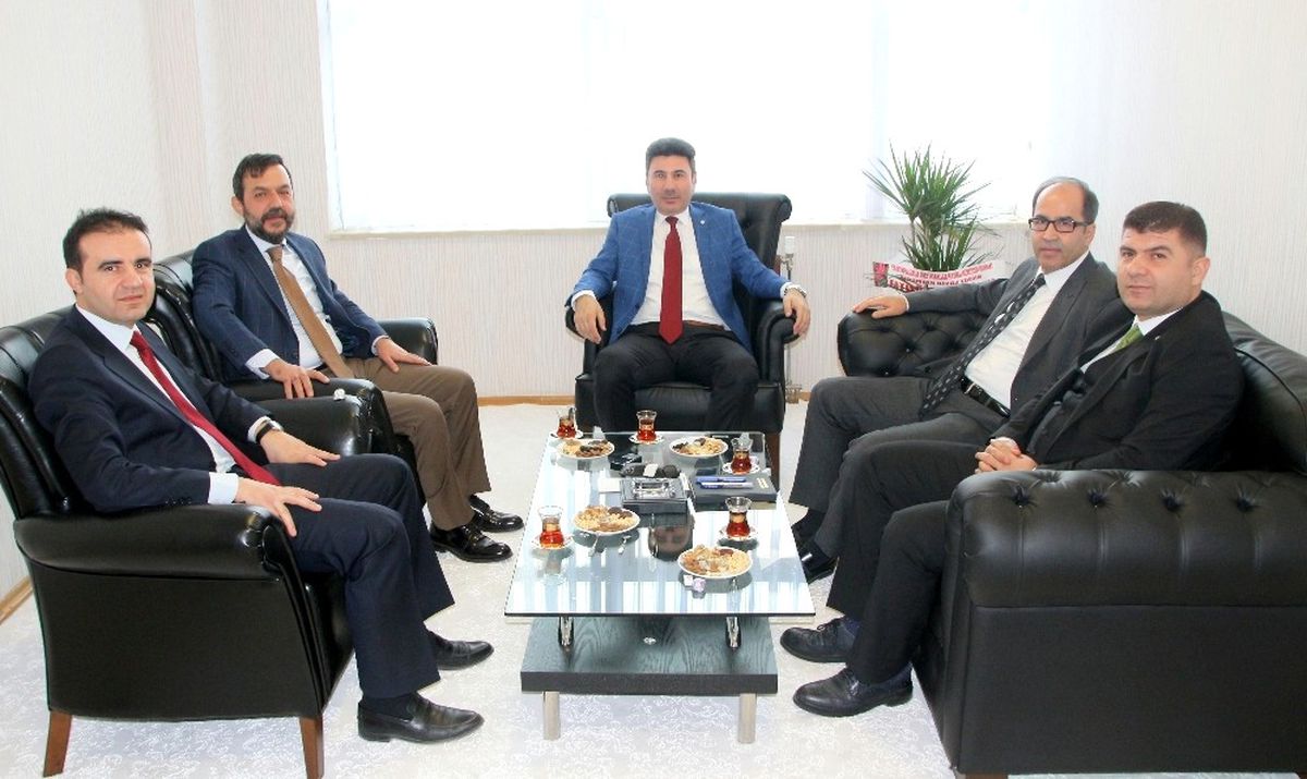Gaün\'den, Rektör Karacoşkun\'a Ziyaret