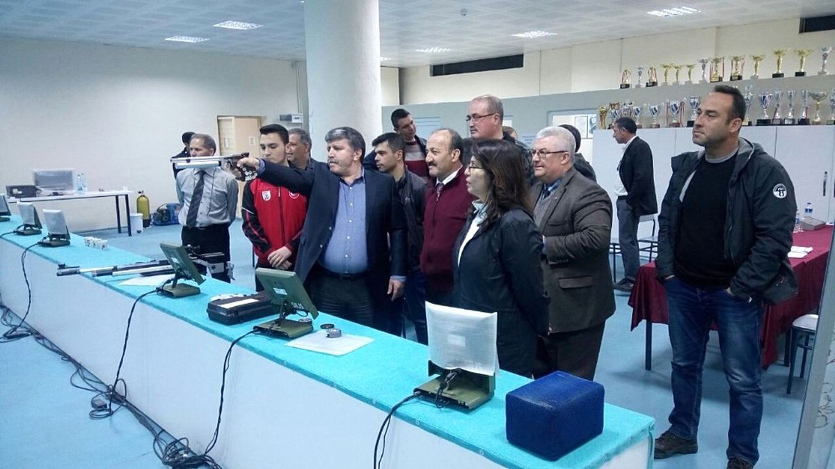 Gençlik ve Spor İl Müdürü Çeker, Atıcılarla Bir Araya Geldi