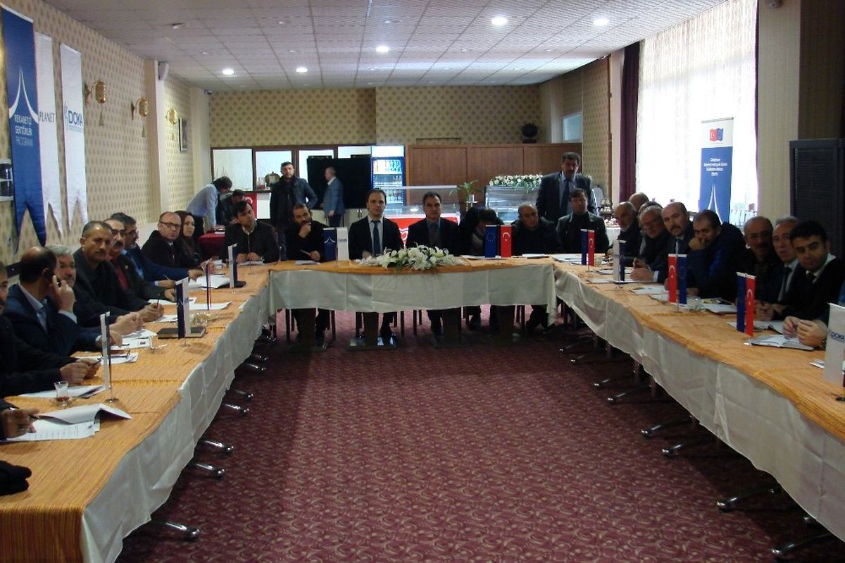 Gümüşhane İşgem\'in Sektörel Toplantıları Başladı