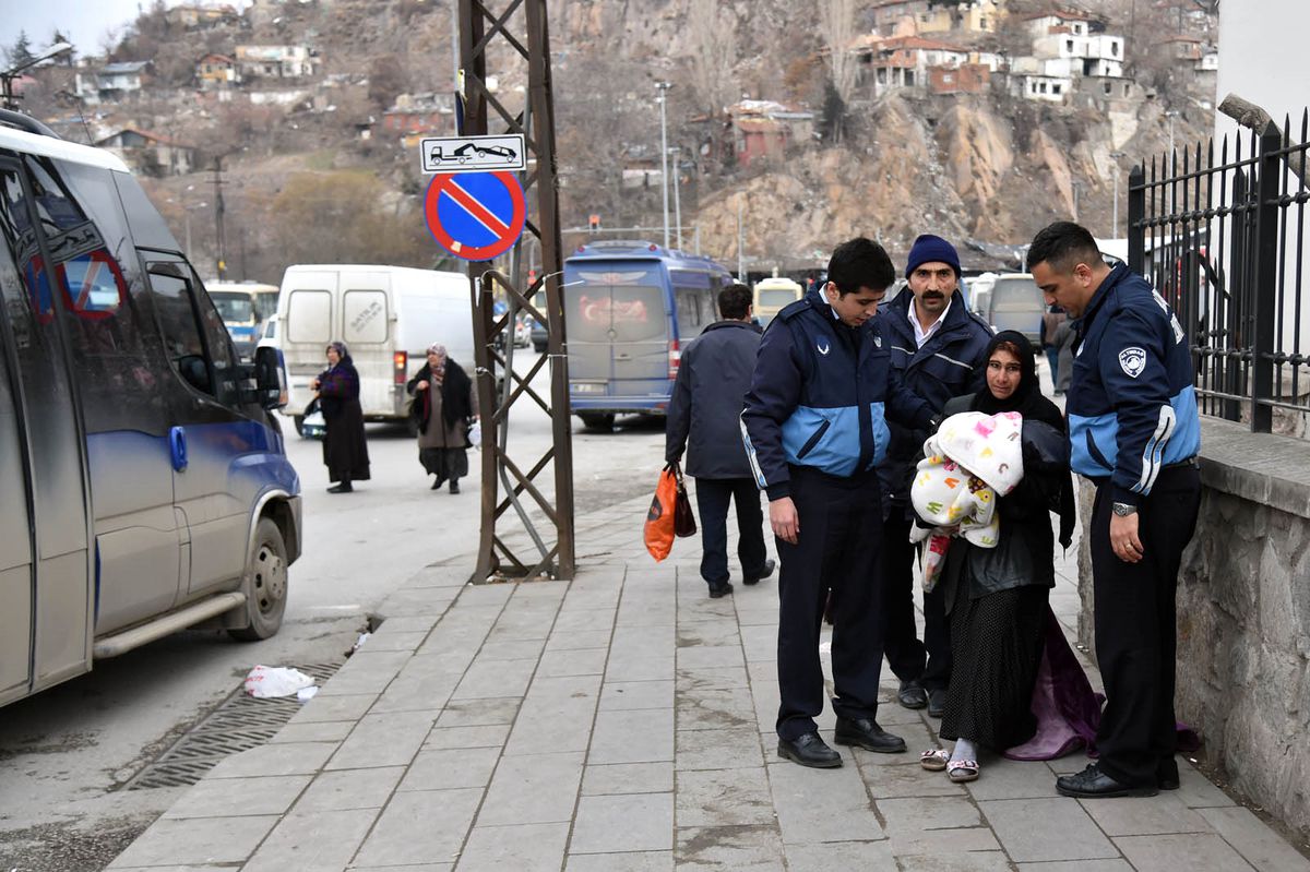 Havza\'da Dilenci Operasyonu
