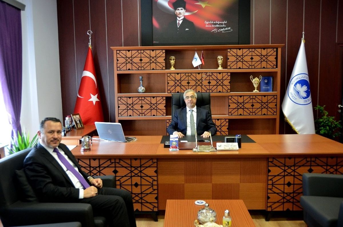 İl Müftüsü Demirtaş\'tan Rektör Şengör\'e Ziyaret