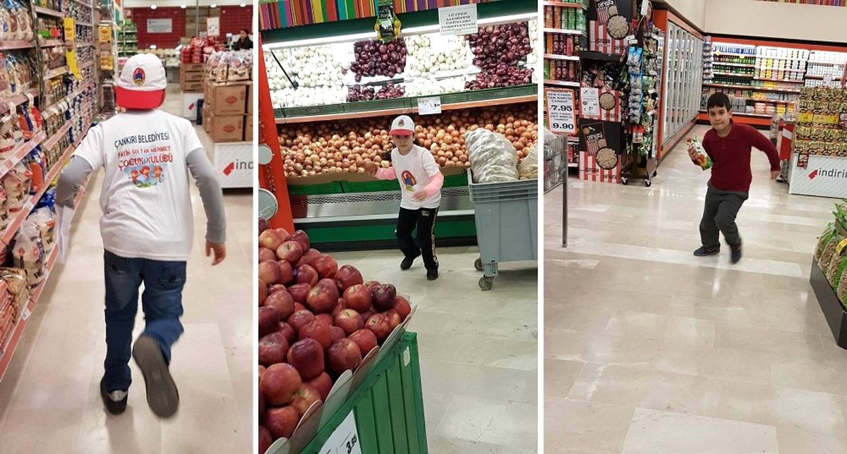 İngilizce Alışveriş Oyunu ile Markette Yarıştılar