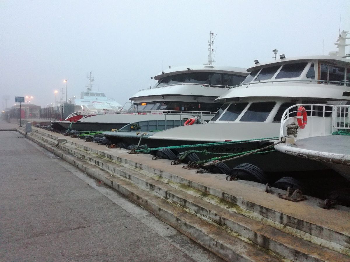 Istanbul\'da Deniz Ulaşımına Sis Engeli