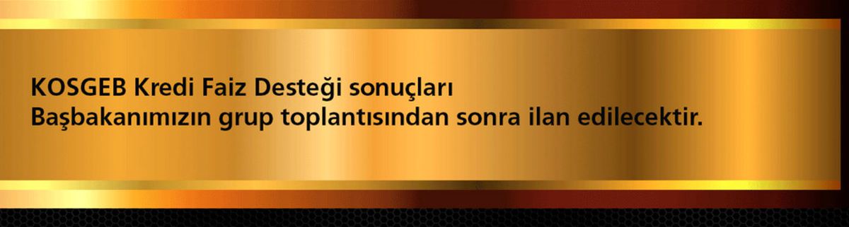 Kosgeb Sıfır Faizli Kredi Başvurusu Sonuçları Açıklandı mı? Site Kilitlendi!