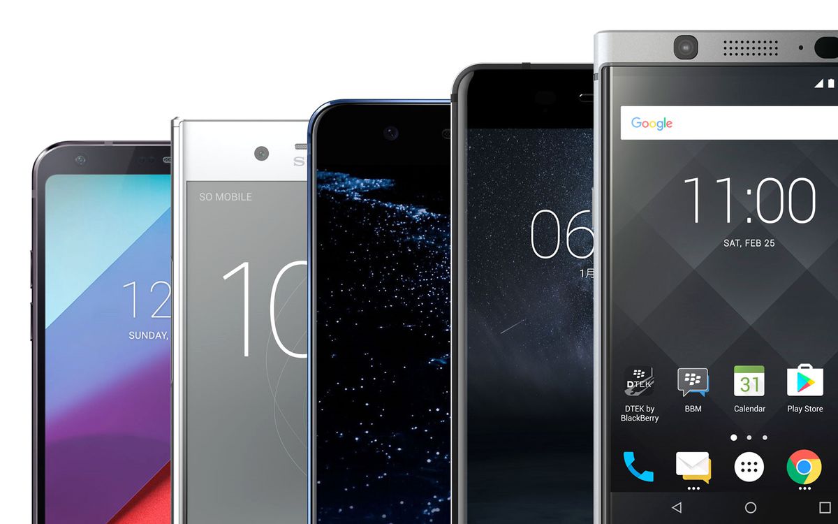 Mwc 2017\'nin En İyi Akıllı Telefonlarının Karşılaştırılması, Çoğunlukla Ekranların!