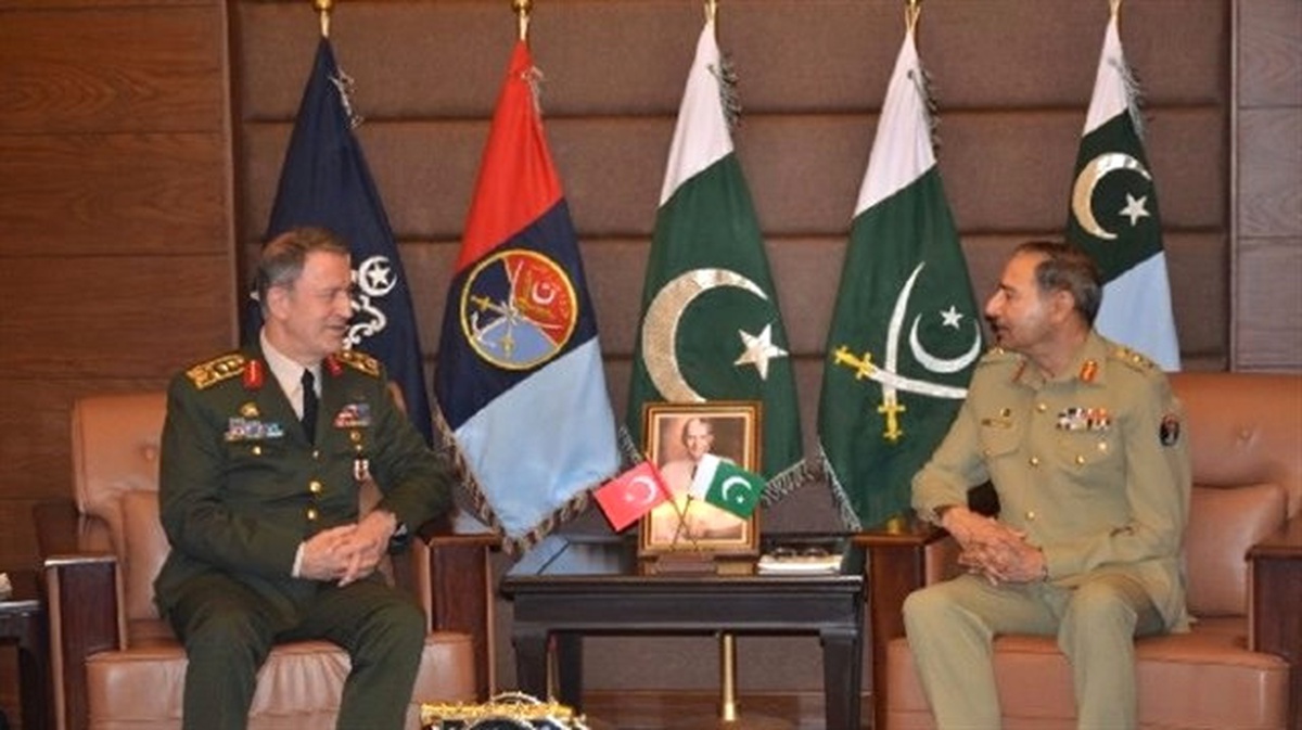 Orgeneral Akar, Pakistan\'da Mevkidaşıyla Bir Araya Geldi