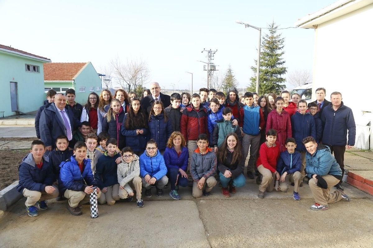 Ortaokul Öğrencileri İçme Suyu Arıtma Tesisini İnceledi