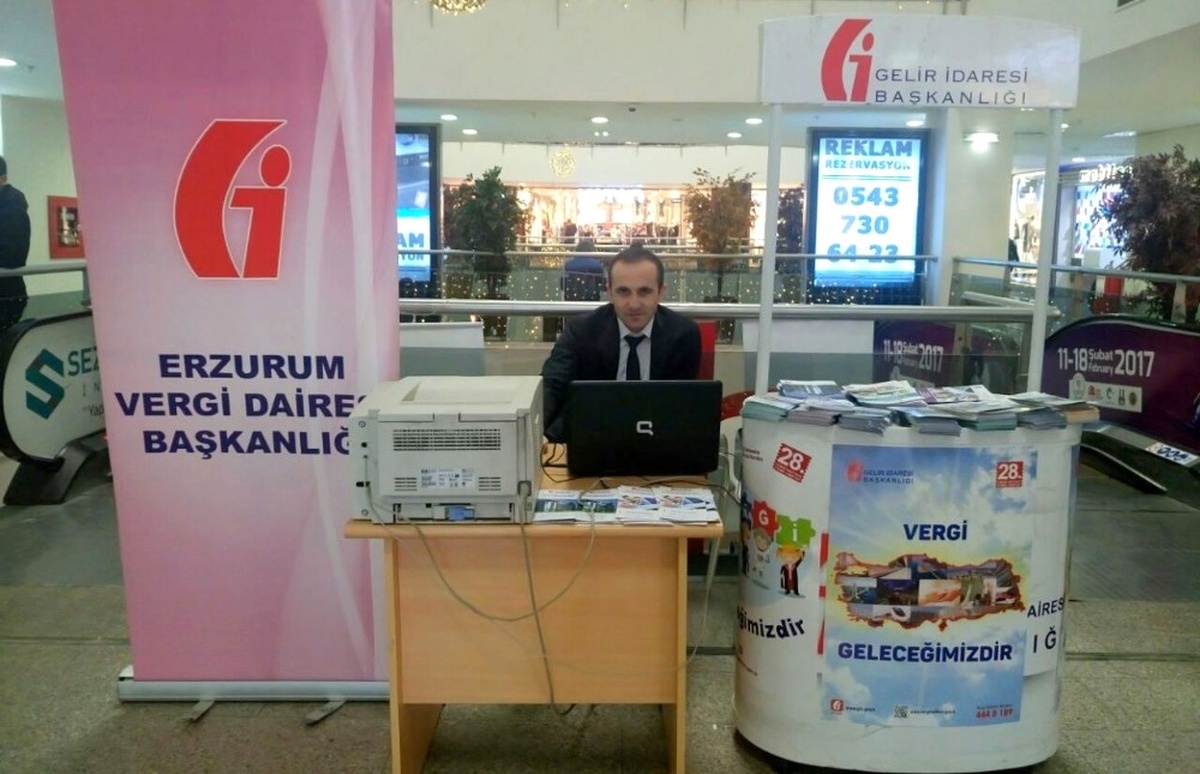 Palerium Avm\'de Kira Gelirleri Beyanname Kabul Stantı Açıldı