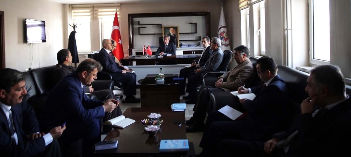 Vali Çınar Birim Amirleriyle Bir Araya Geldi