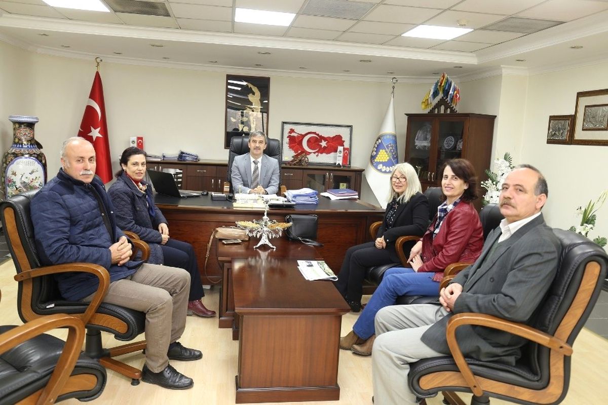 Yaşam-Der Yeni Yönetiminden Başkan Şirin\'e Ziyaret