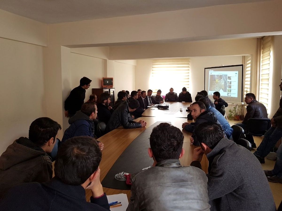 Adilcevaz\'da Çiftçilere Meslek Edindirme Kursları