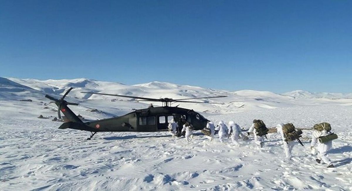 Ağrı\'da PKK\'ya Hava Destekli Operasyon