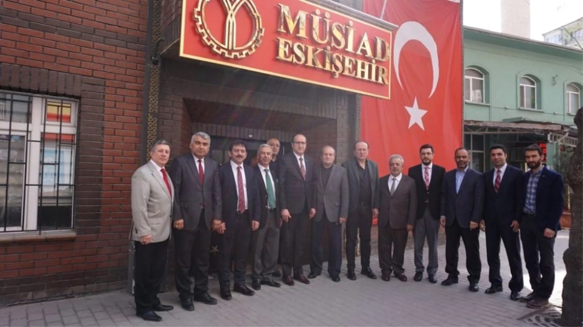 AK Parti Eskişehir İl Başkanı Ünlü\'den Müsiad\'a Ziyaret