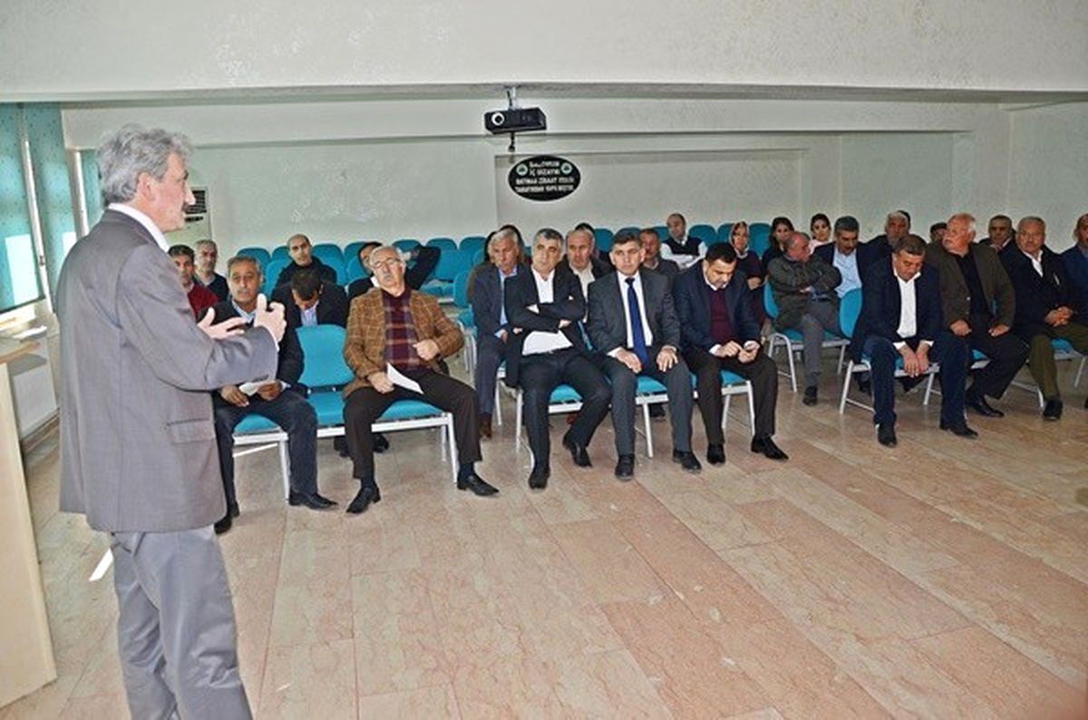 Batman\'da Nitratlı Gübrelerin Kullanımı ile İlgili Toplantı Yapıldı
