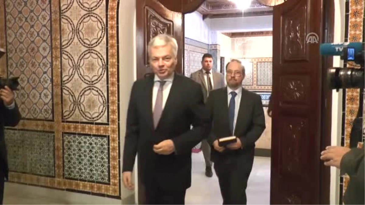 Belçika Dışişleri Bakanı Didier Reynders, Tunus\'ta