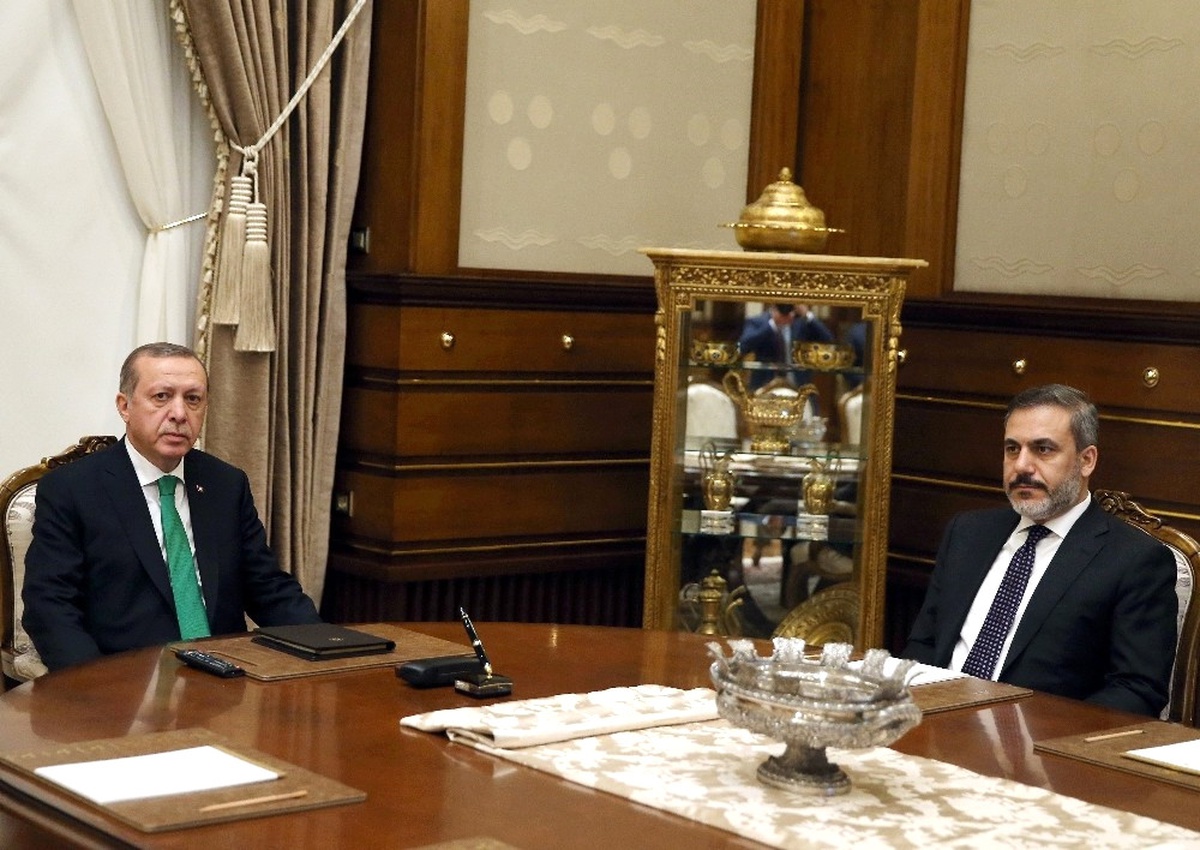 Cumhurbaşkanı Erdoğan MİT Müsteşarı Fidan\'ı Kabul Etti