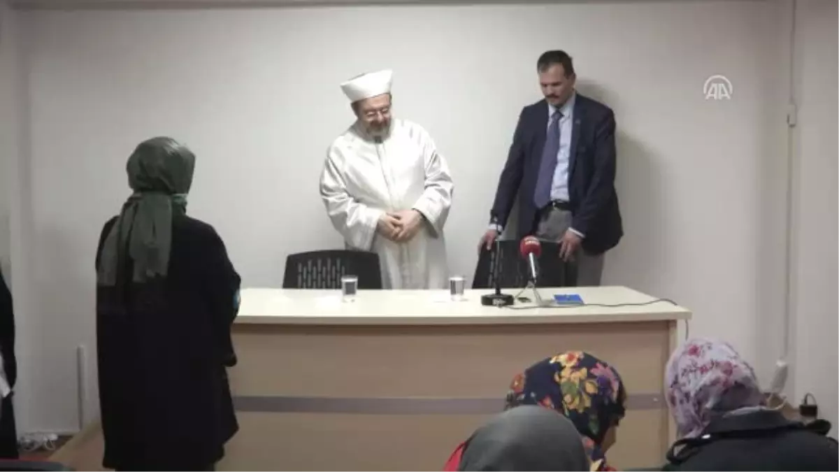 Diyanet Işleri Başkanı Görmez\'den Suriyelilere Ziyaret (2) - Ankara