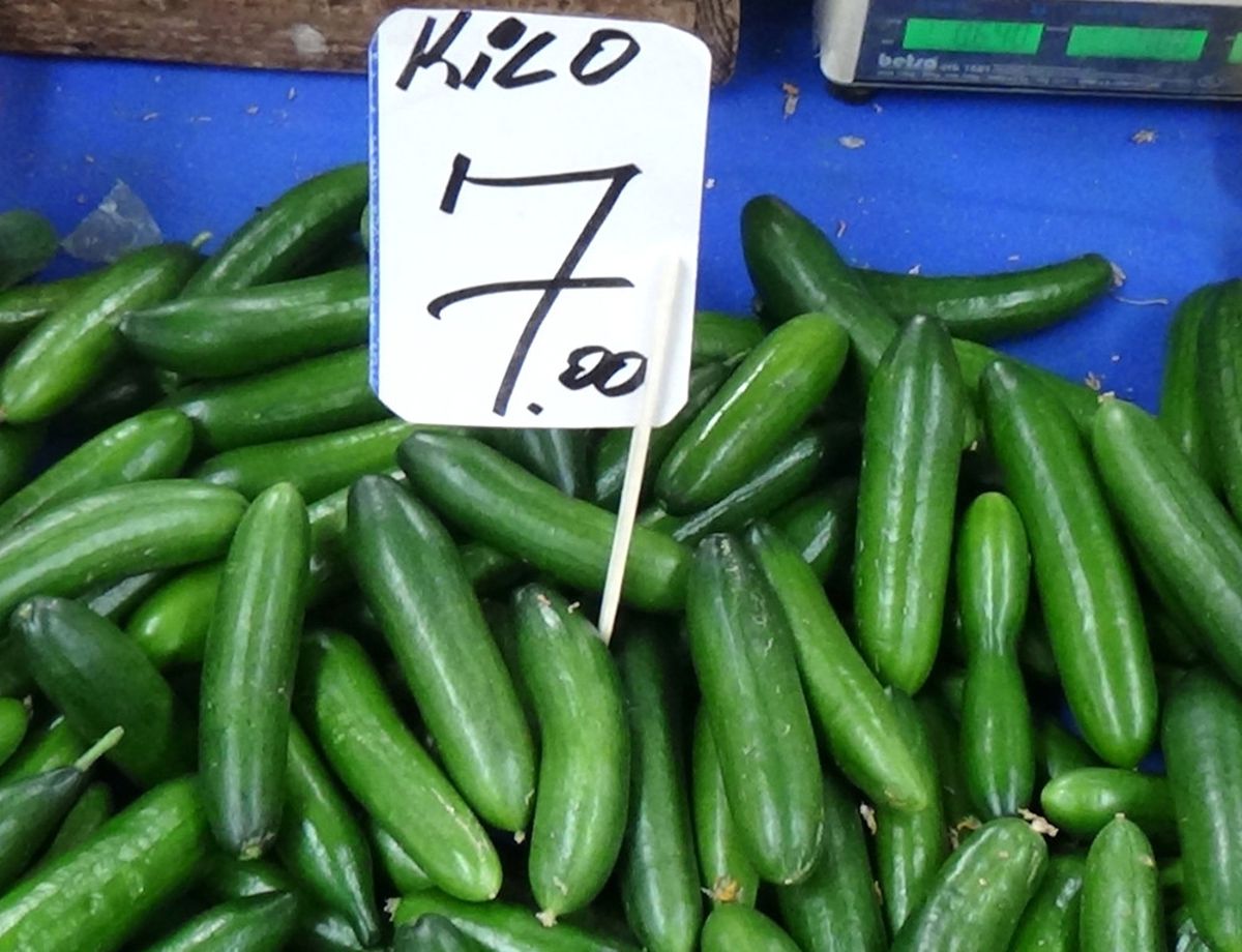 Istanbul\'un Zam Şampiyonu \'Salatalık\'