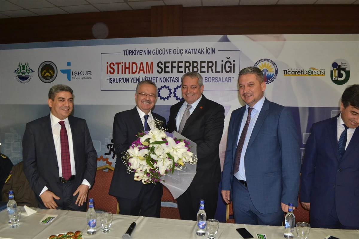 Keşan\'da İstihdam Seferberliği Toplantısı