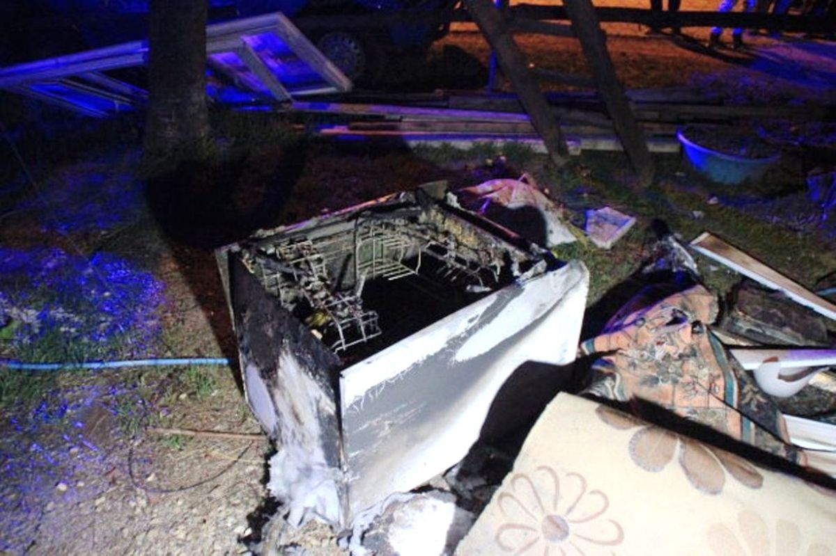Mutfakta Bomba Gibi Patladı: 1 Yaralı