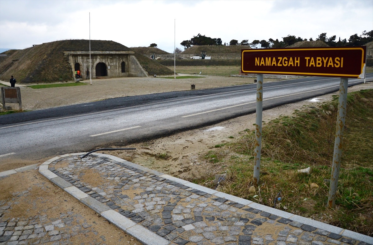 Namazgah Tabyası\'ndan 102 Yıllık Mermi Kovanları Çalındı