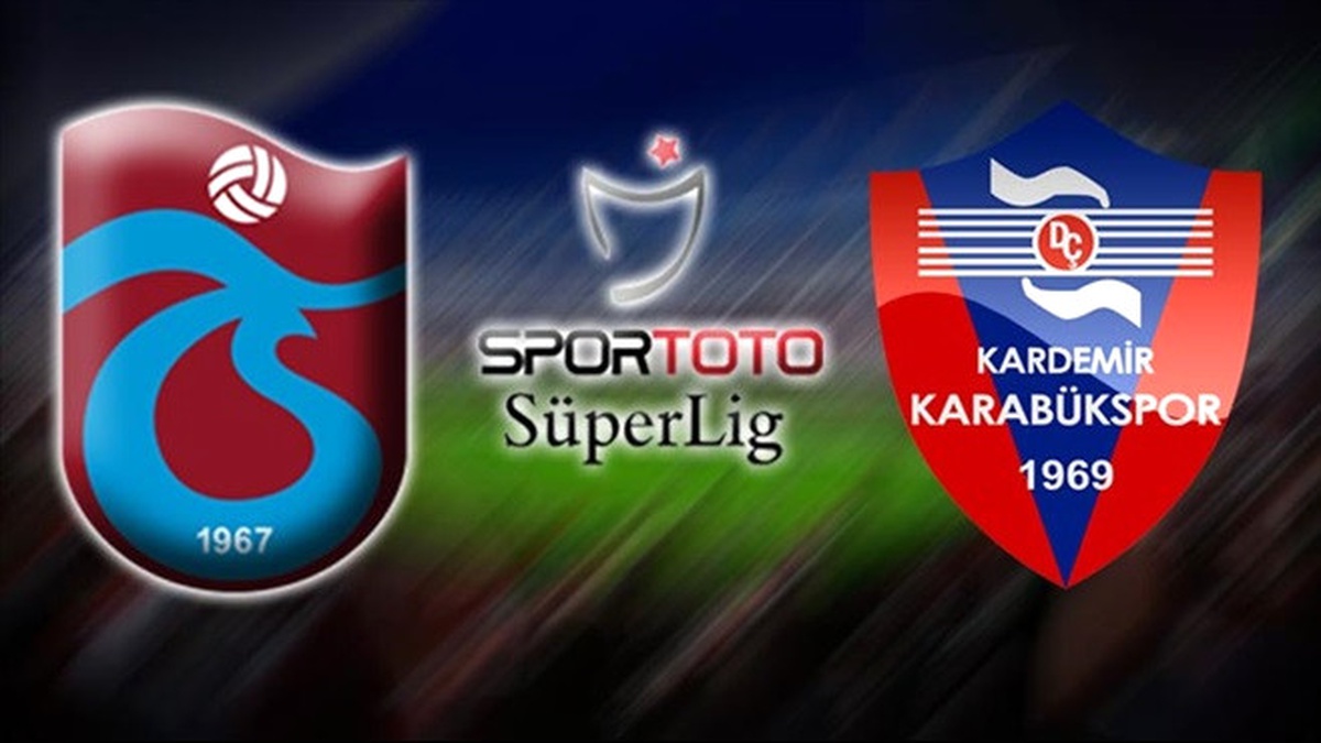 Trabzonspor ile Kardemir Karabükspor 18. Randevuda