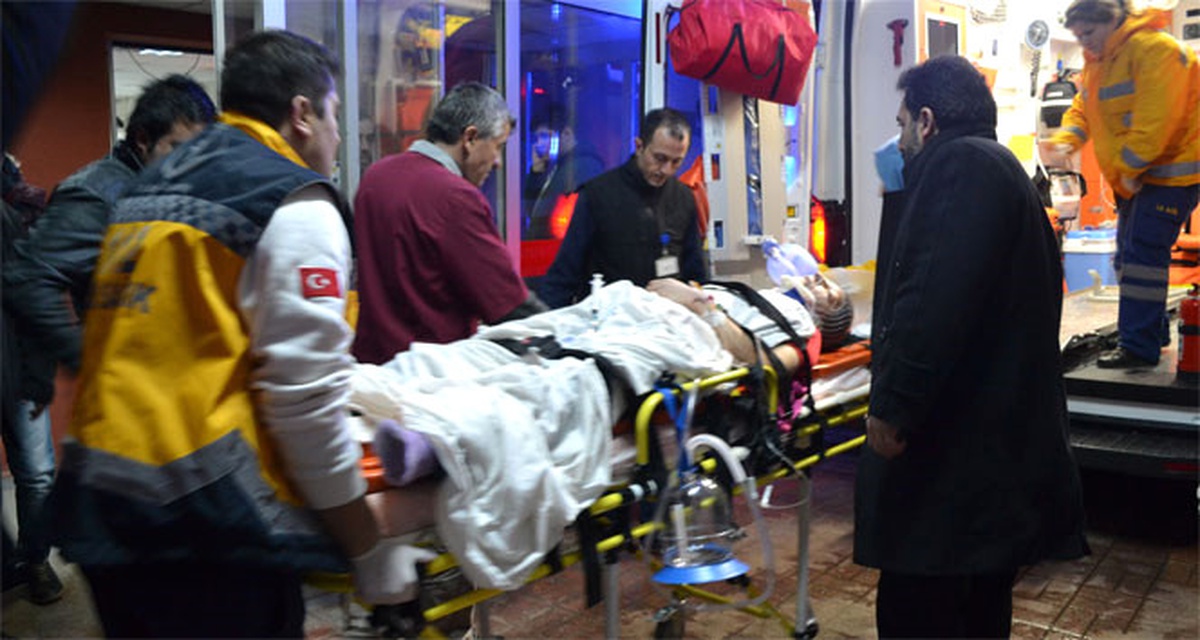 Ünye\'de İkinci Kattan Düşen Kadın Yaralandı