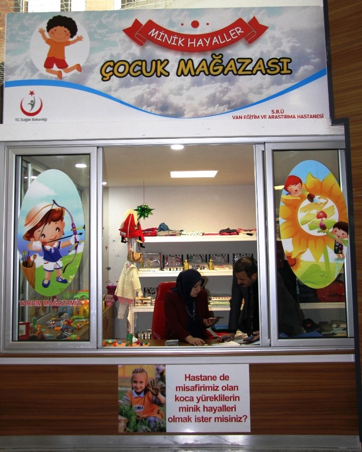 Van\'da Hasta ve Hasta Yakınları İçin Mağaza Açıldı