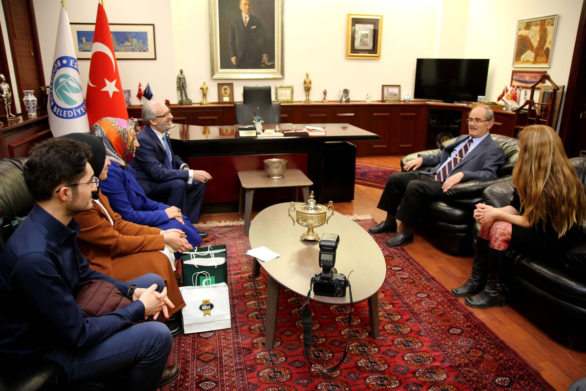 Yeşilay\'dan Büyükerşen\'e Ziyaret