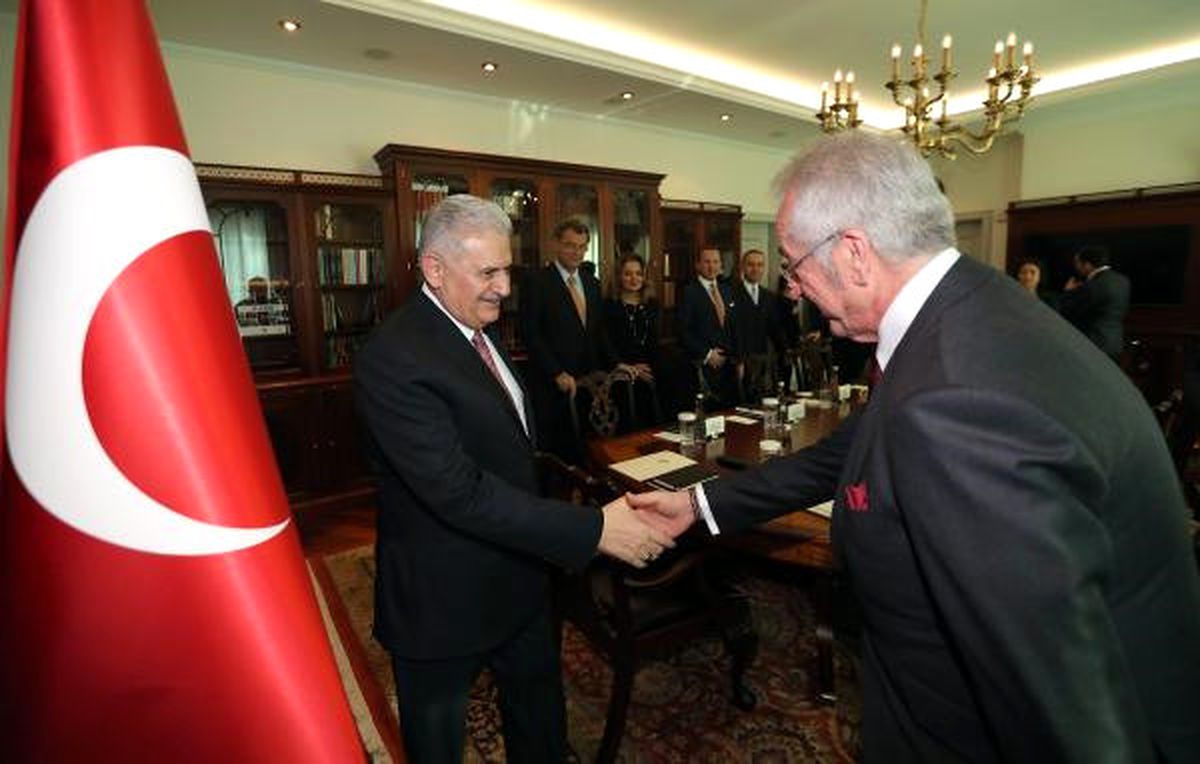 Başbakan Yıldırım, Tüsiad Heyetini Kabul Etti