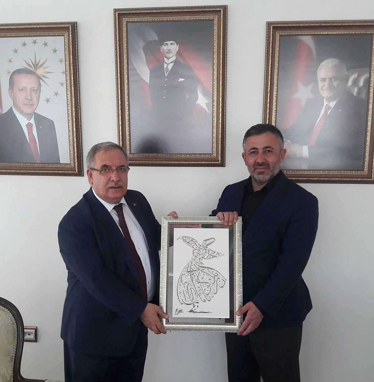 Başkan Yıldırım\'ın Kütahya Temasları