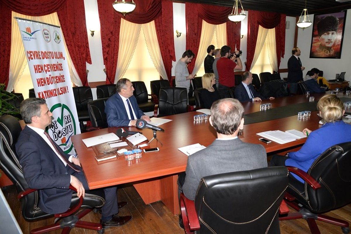 Bolu\'da, "Çevre Dostu Projesi" Başladı