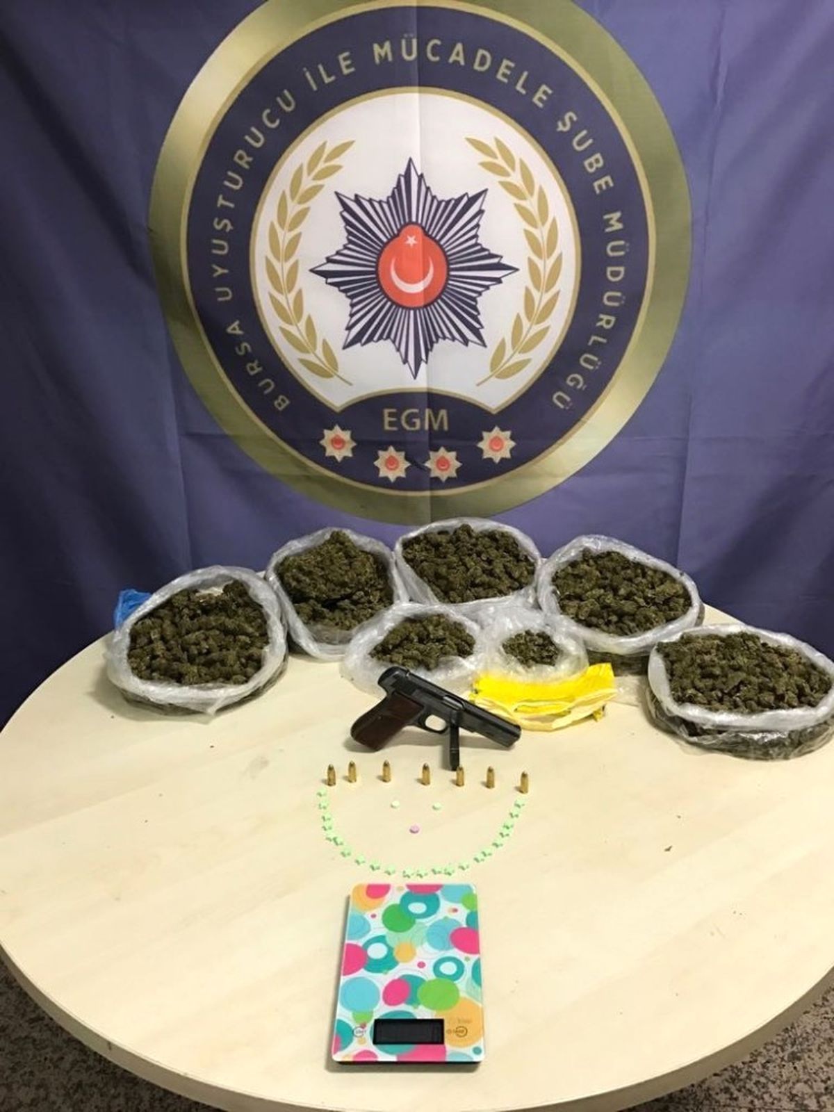Bursa\'da Narkotik Operasyonunda Bir Tutuklama