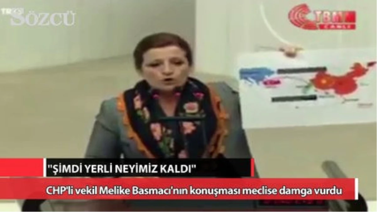 CHP\'li Vekil Melike Basmacı\'nın Konuşması Meclise Damgasını Vurdu!