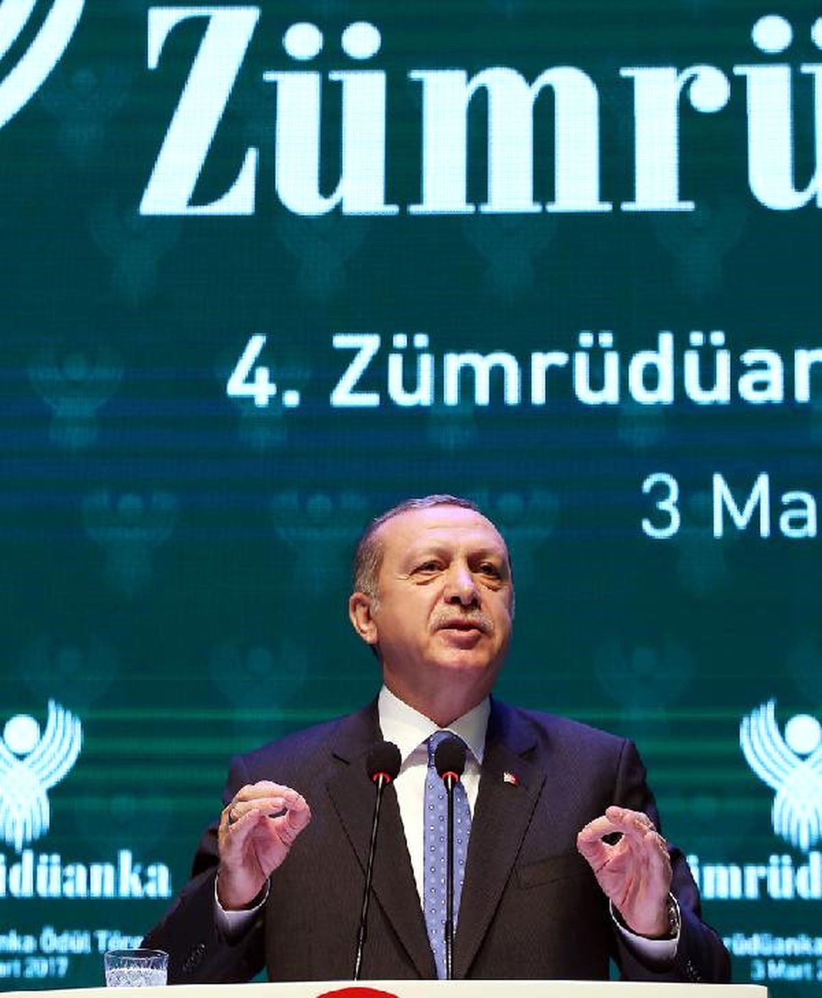 Cumhurbaşkanı Erdoğan\'dan Almanya\'ya Tepki (2)