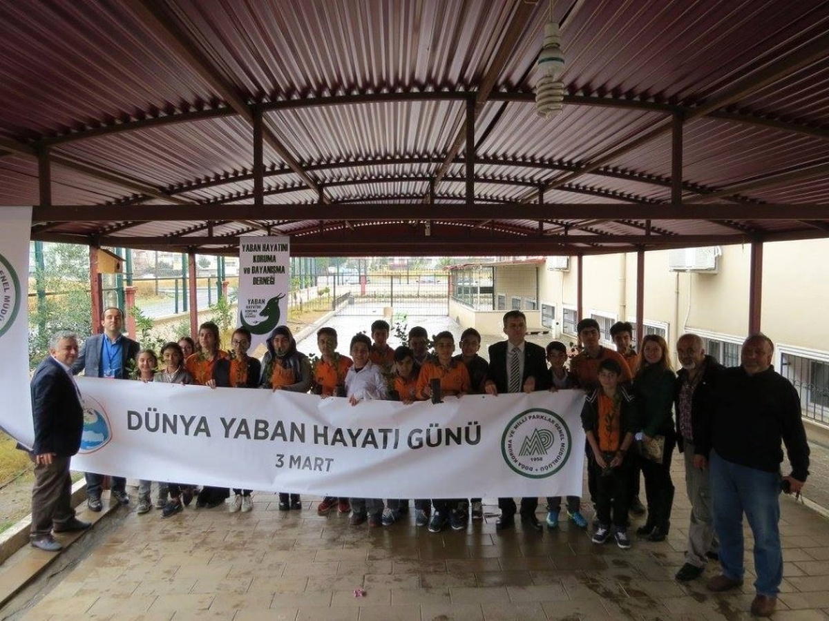 Dörtyol\'da Öğrencilere Yaban Hayatı Anlatıldı