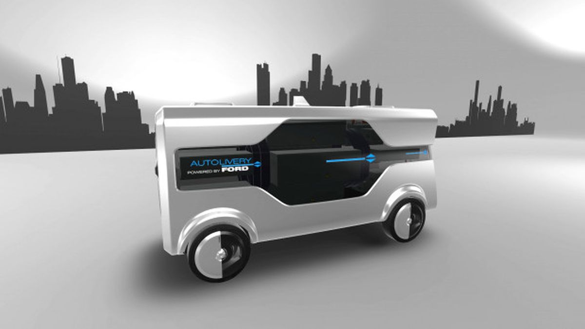 Ford\'un Gelecek Vizyonu Autolivery, Ford\'un Teslimat Filosu!