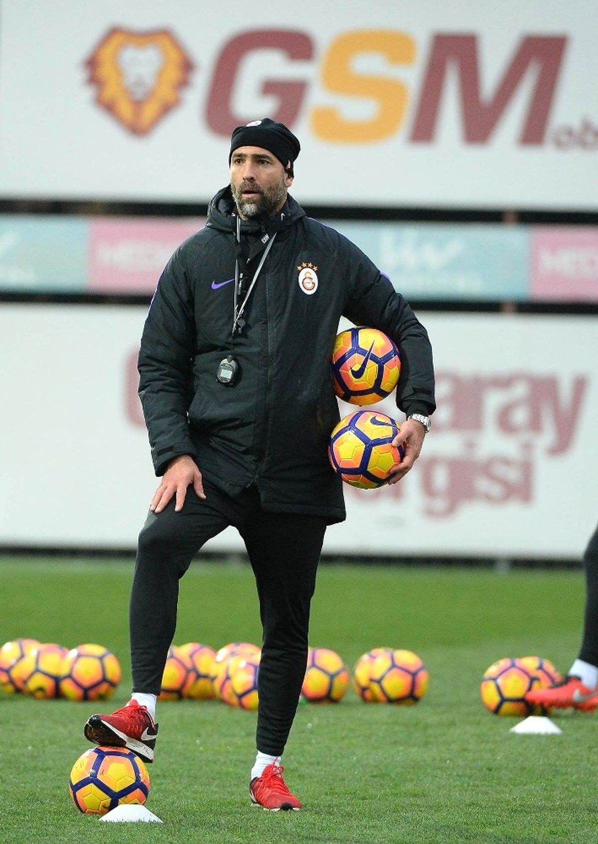 Galatasaray Çift Antrenman Yaptı