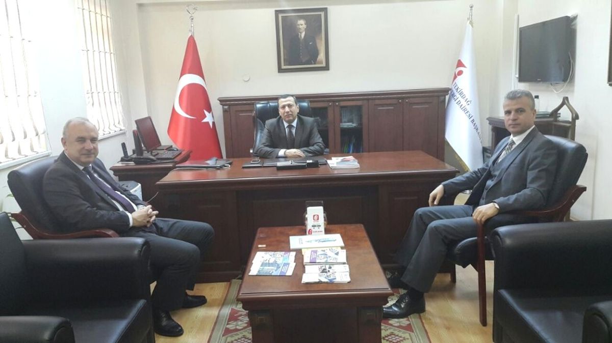 Genel Müdür Başa Tekirdağ Vergi Dairesi Başkanını Ziyaret Etti