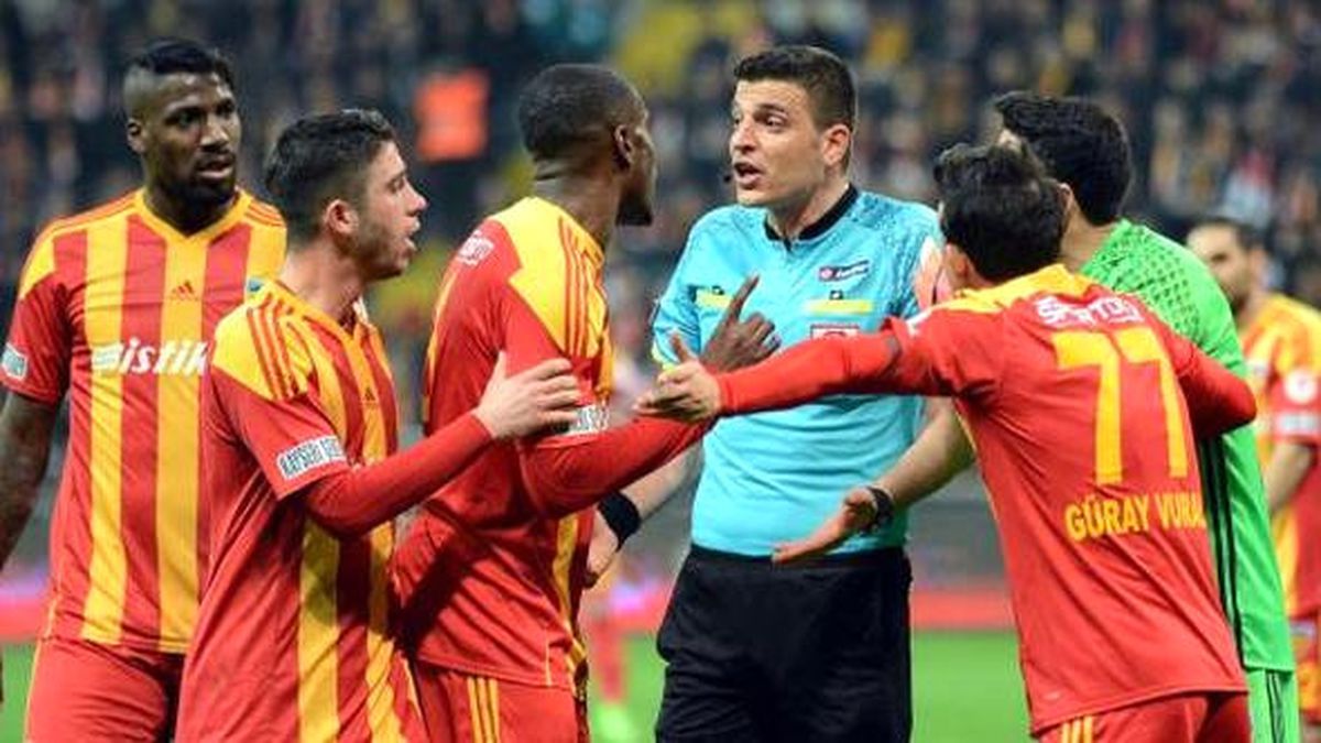 Kayserispor\'dan Hakem Tepkisi